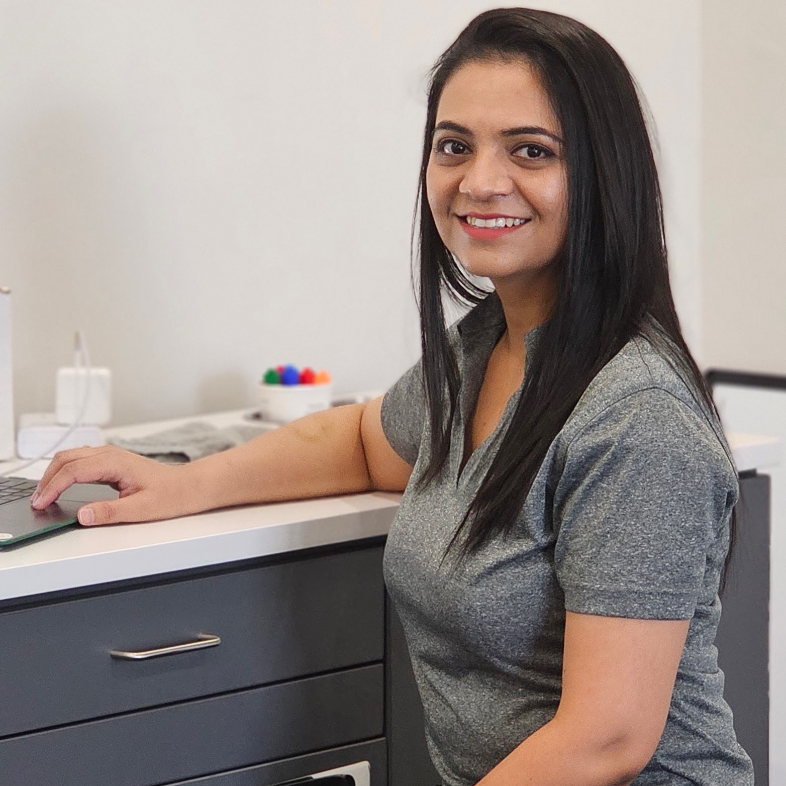 female osteopathic manual practitioner