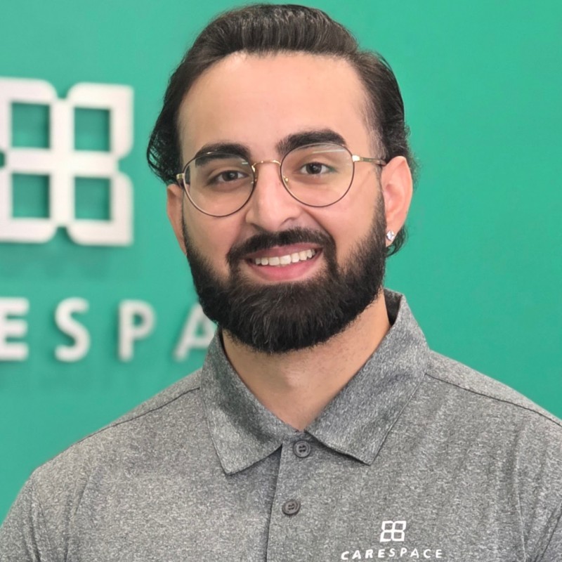 Aayush Mehta Physiotherapist in Waterloo at CARESPACE