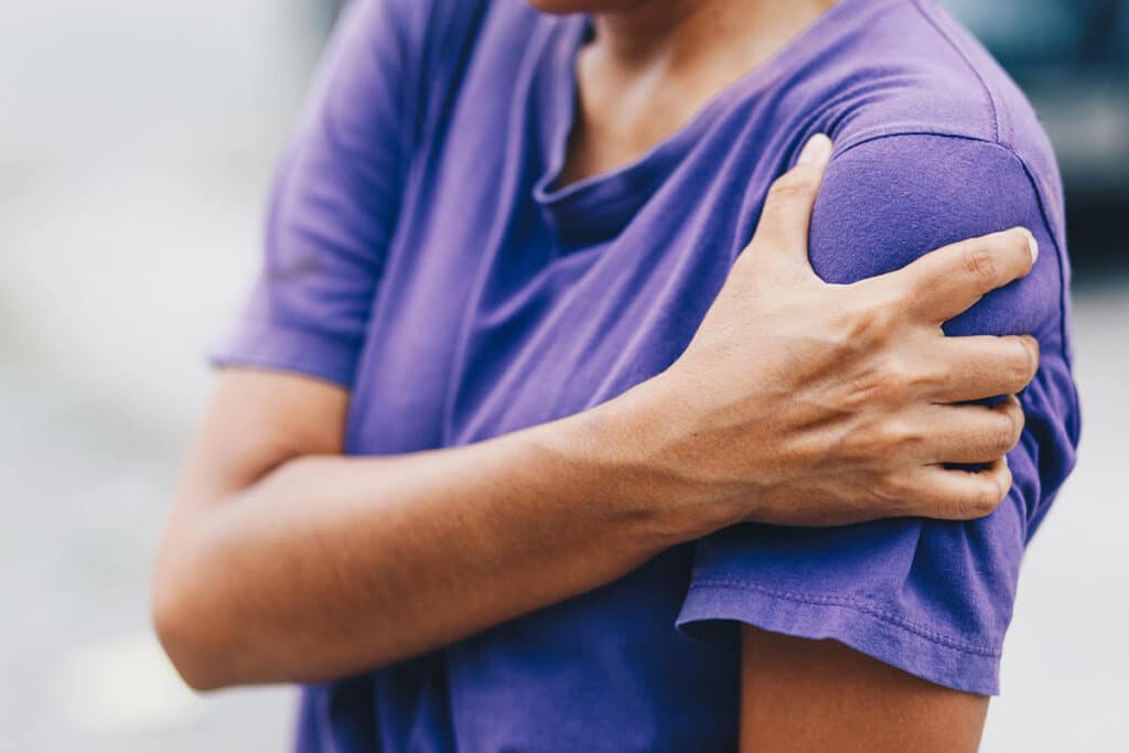 massage therapy for calcific tendonitis pain relief