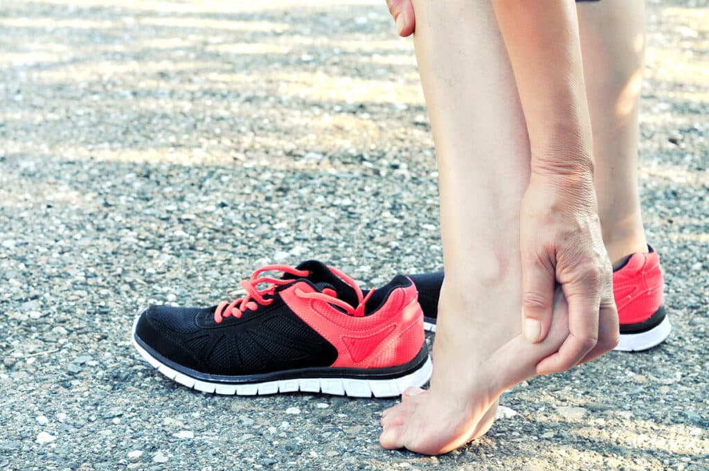 heel fat pad syndrome pain stages
