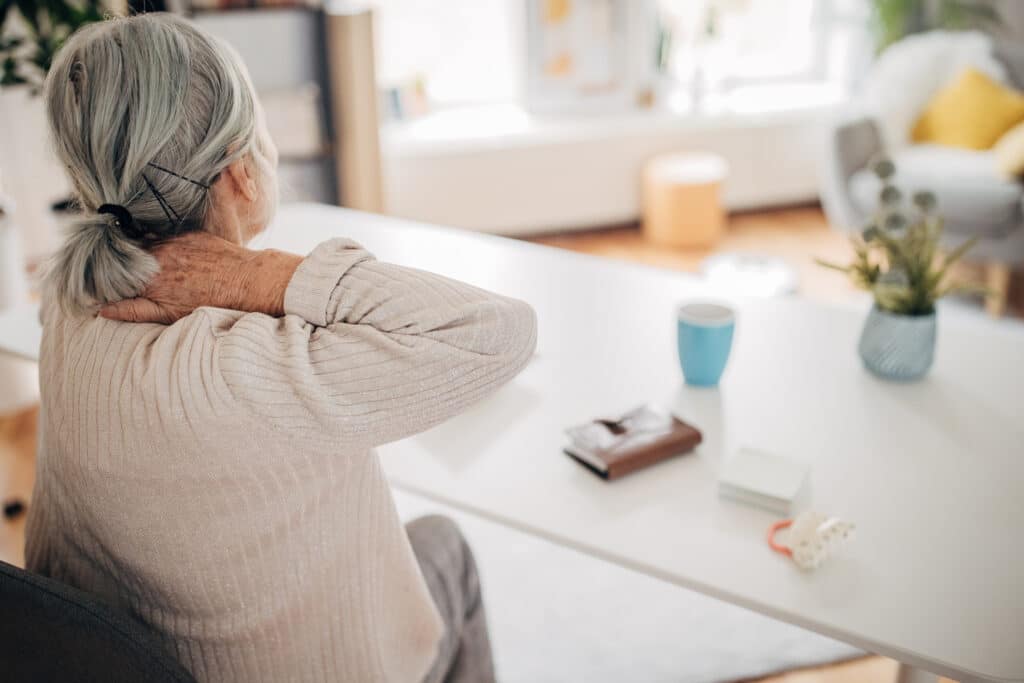 does neck pain go away on its own?