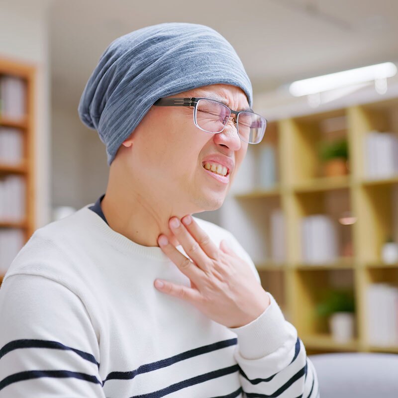 man dealing with autoimmune and immune conditions