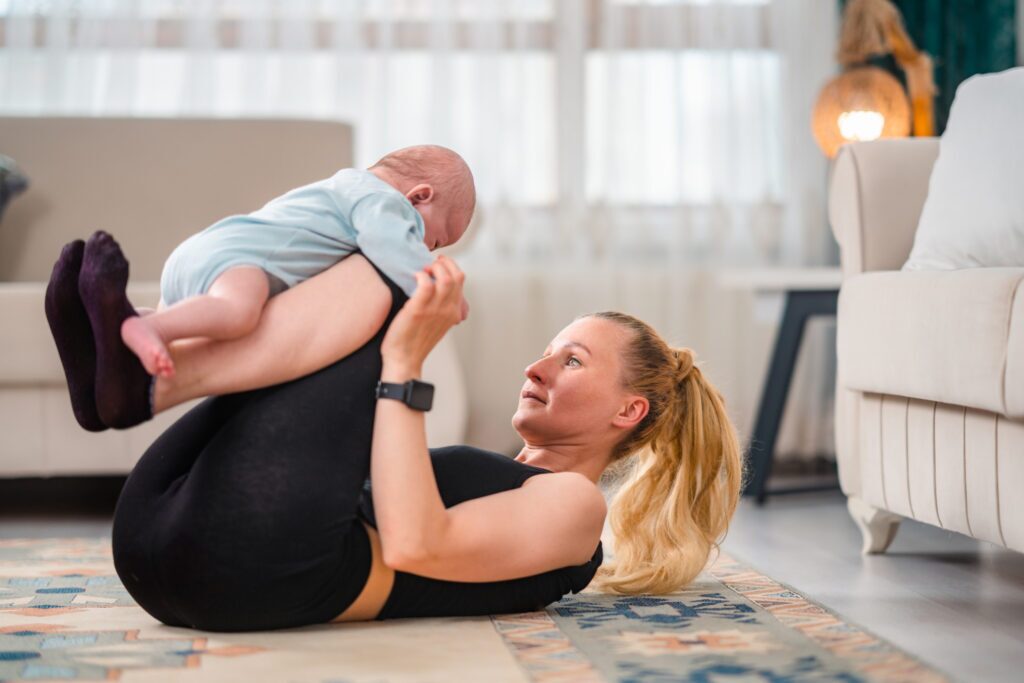 How Can New Moms Safely Get Back into Fitness After Giving Birth