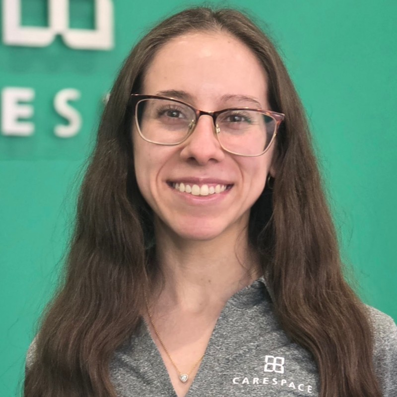 Alexia Presciutti, Receptionist at CARESPACE