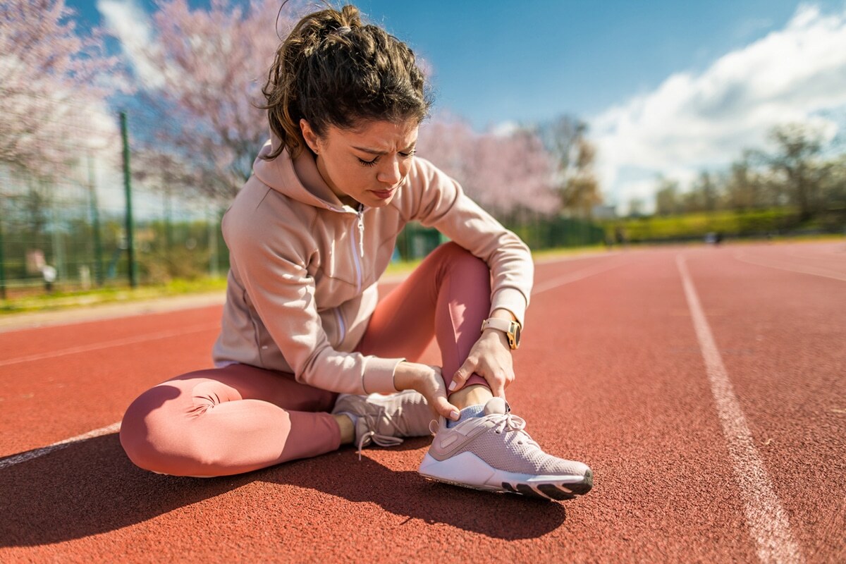Stages of Lateral Ankle Sprains