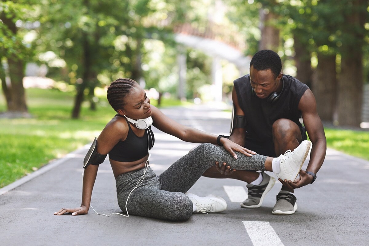 high ankle sprain stages