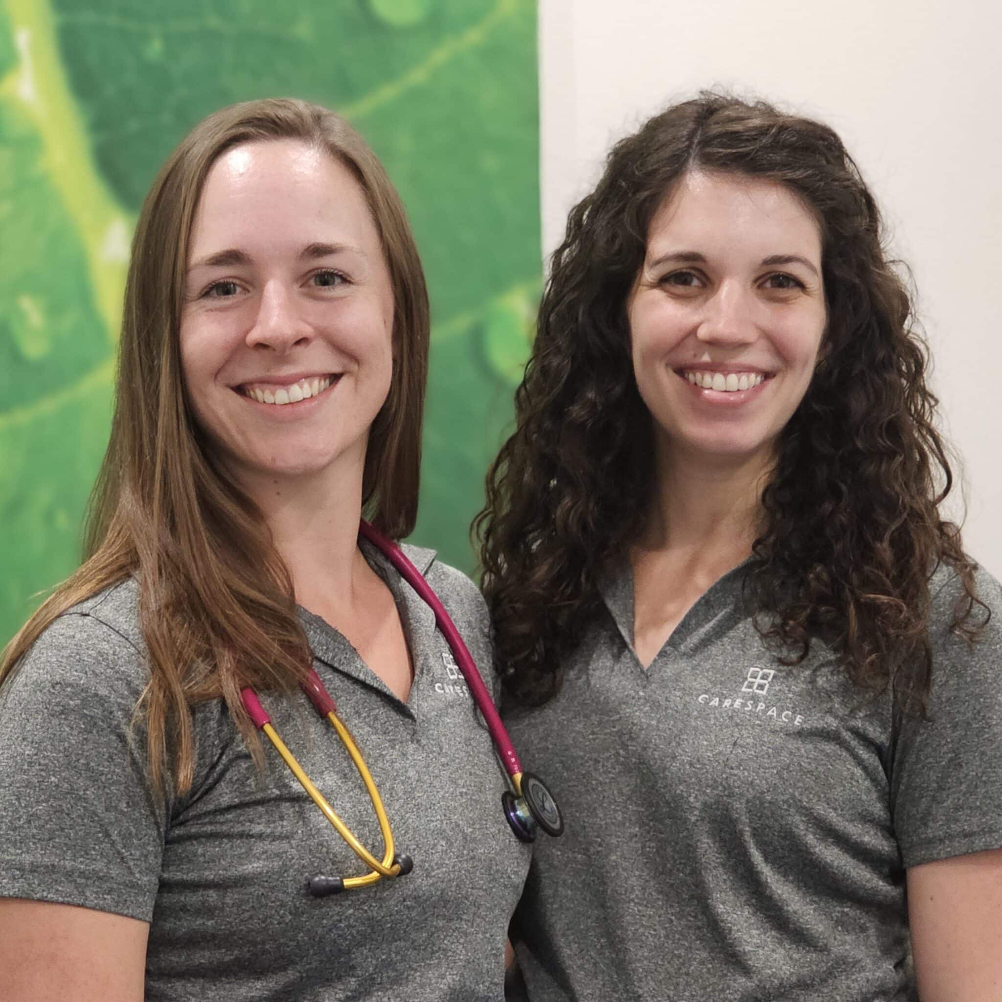 two female chiropractors in kitchener wellness clinic