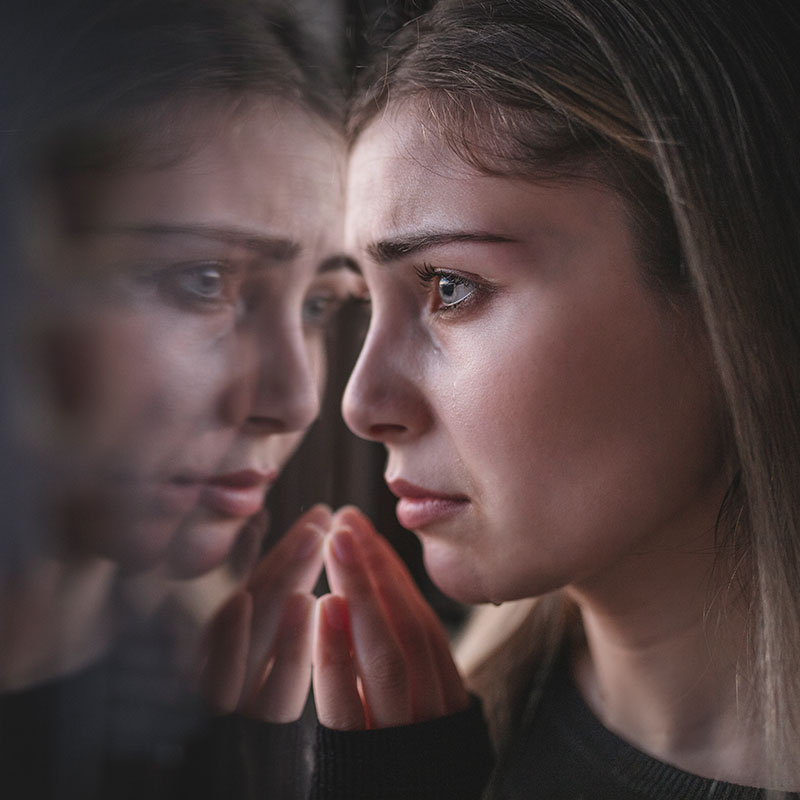 woman with rejection sensitive dysphoria