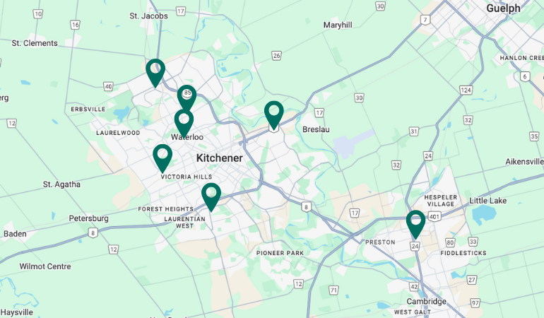 CARESPACE locations - Kitchener Osteopath